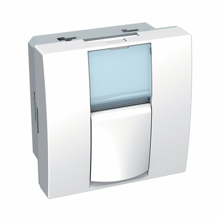 РОЗЕТКА S-ONE RJ45 CAT 6 ЭКРАН АНТИБАК | ALB47316N | Schneider Electric