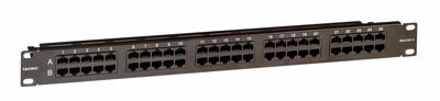 Патч-панель телефонная 19",1U,CAT3, 50 портов RJ45 | RN3PP501BK | DKC