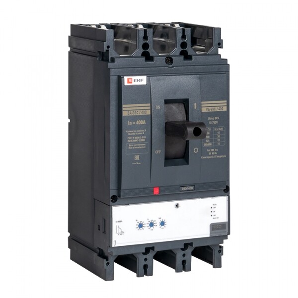 Автоматический выключатель ВА-99C (Compact NS) 400/400А 3P 45кА EKF PROxima | mccb99C-400-400 | EKF
